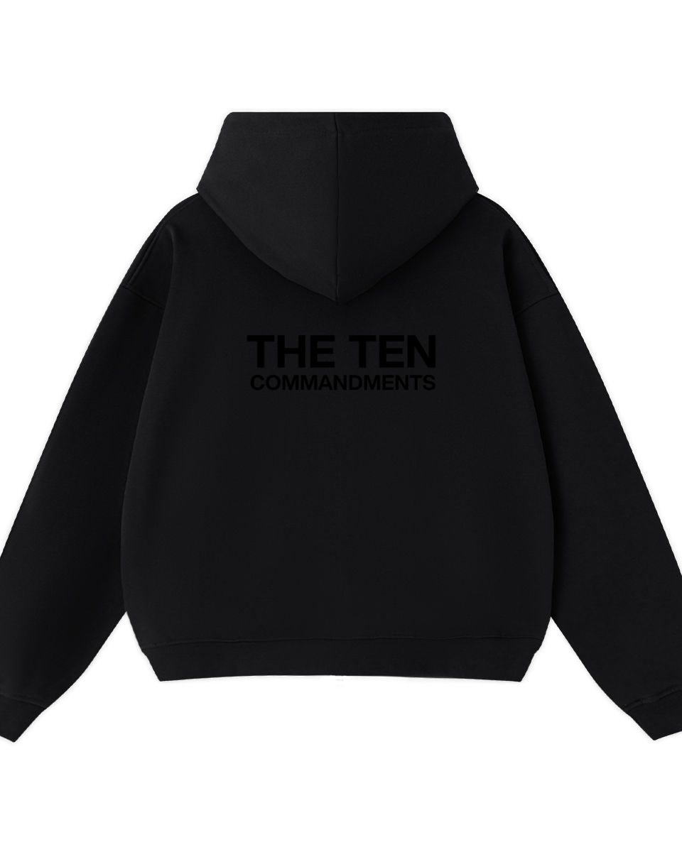 THE TEN HOODIE - COMMANDMENTS