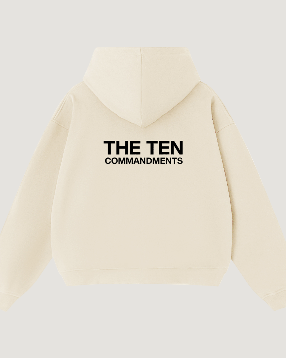 THE TEN HOODIE - COMMANDMENTS