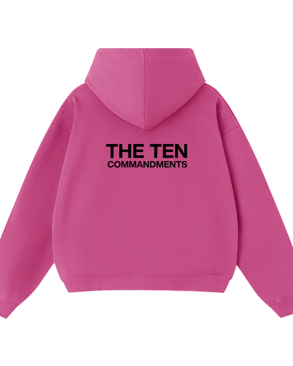 THE TEN HOODIE - COMMANDMENTS