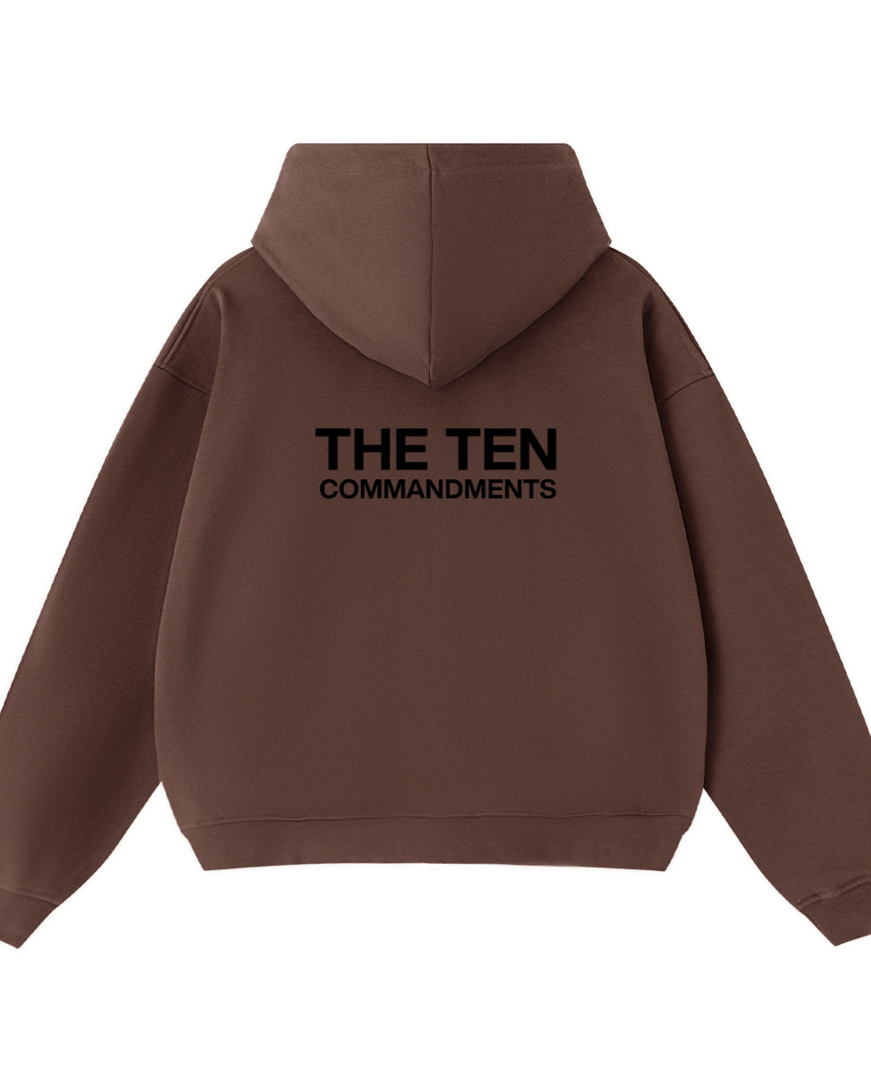 THE TEN HOODIE - COMMANDMENTS