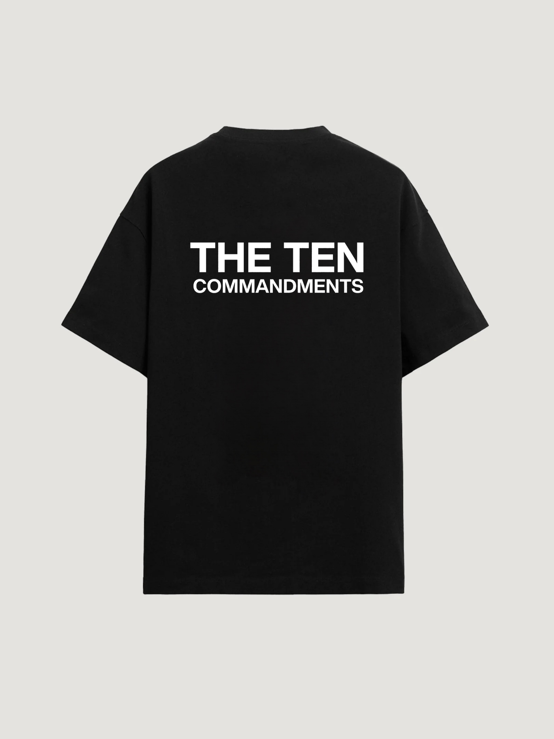 THE TEN CLASSIC T-SHIRT - COMMANDMENTS