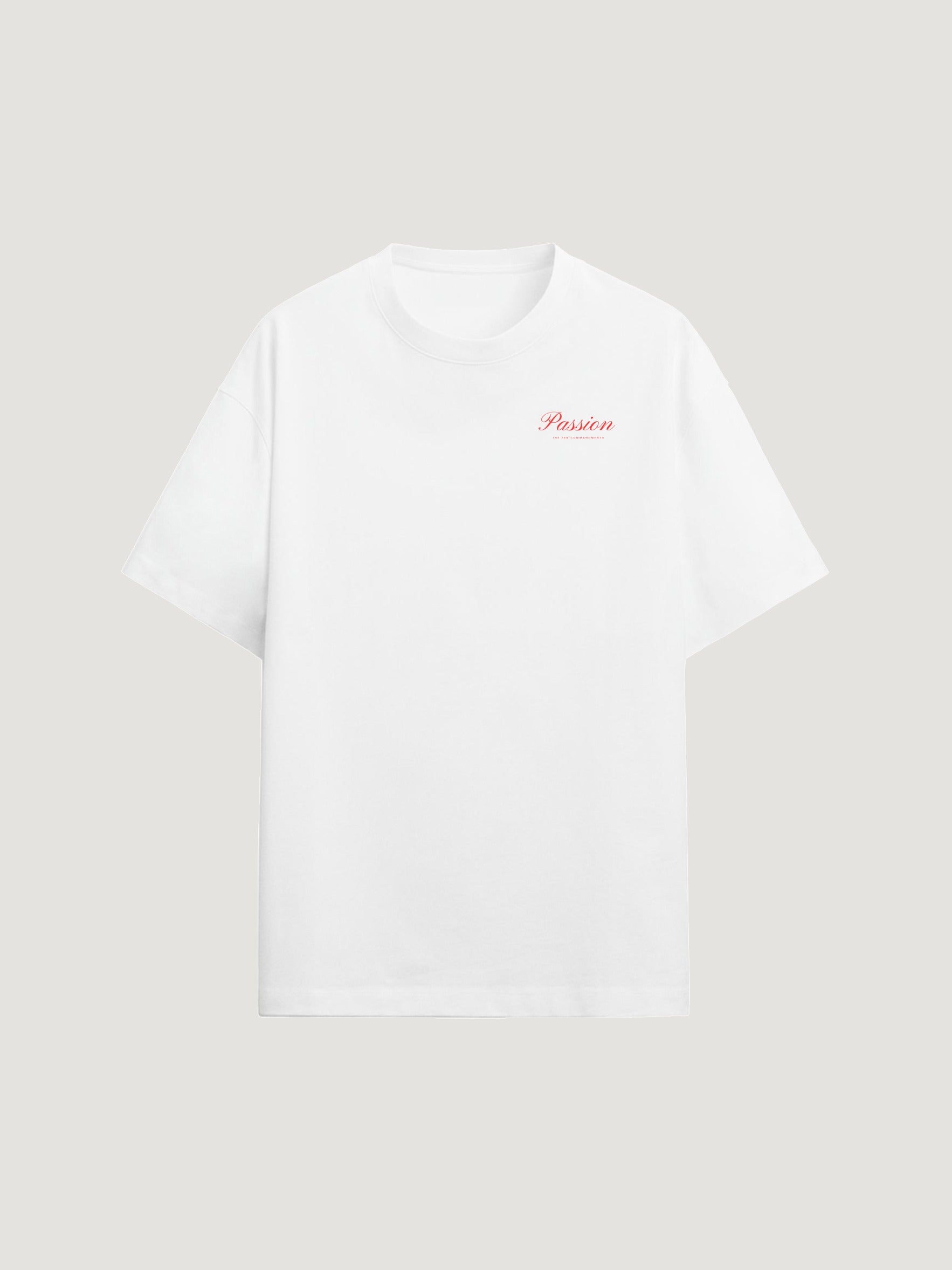 PASSION T-SHIRT - COMMANDMENTS