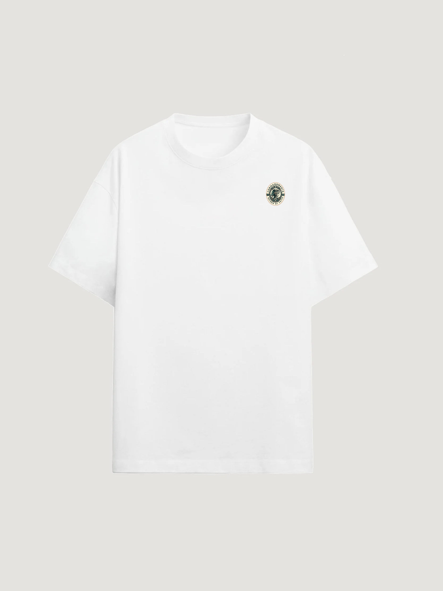 GUIDED BY FAITH T-SHIRT - COMMANDMENTS