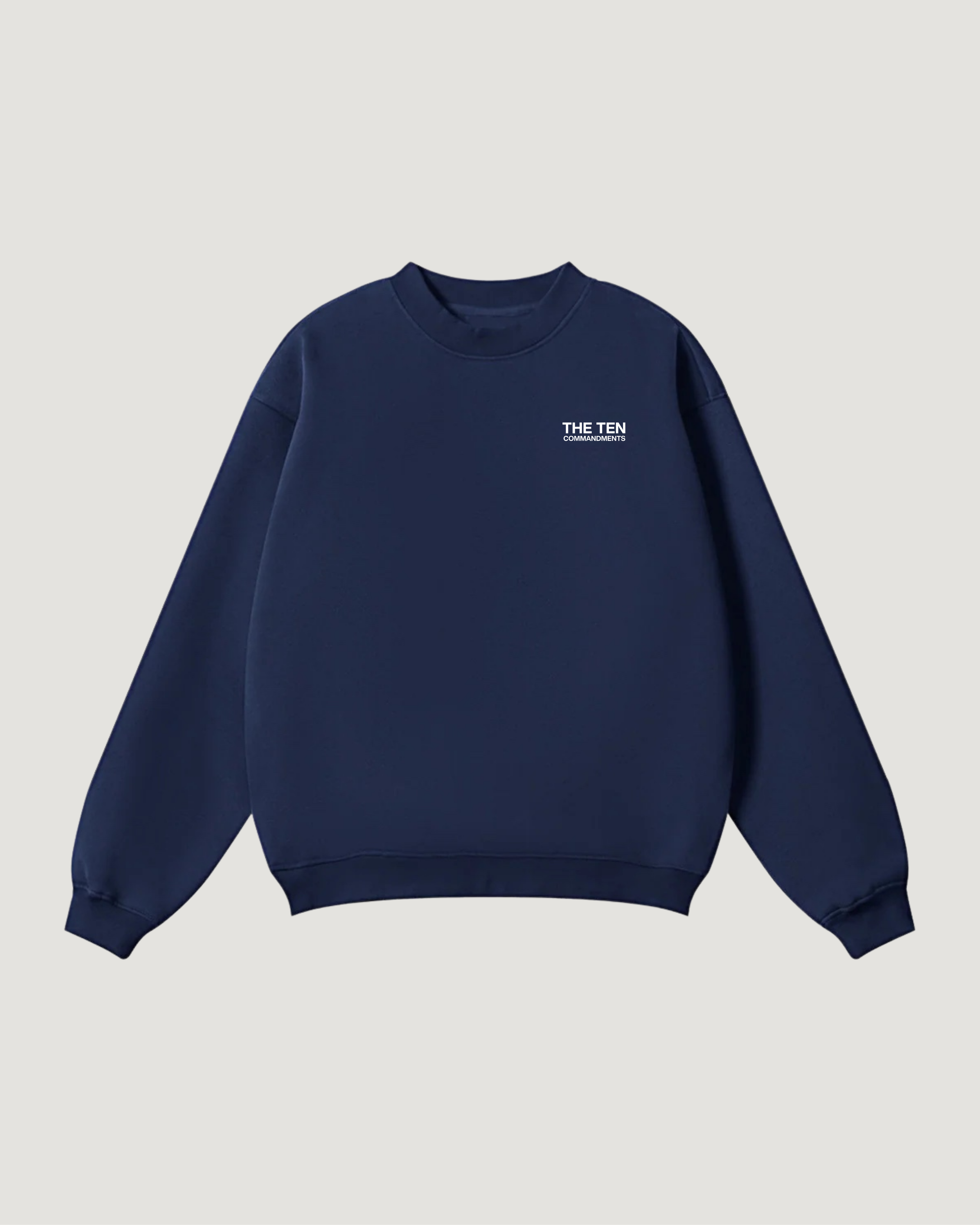 GOD SENT YOU SWEATSHIRT - COMMANDMENTS