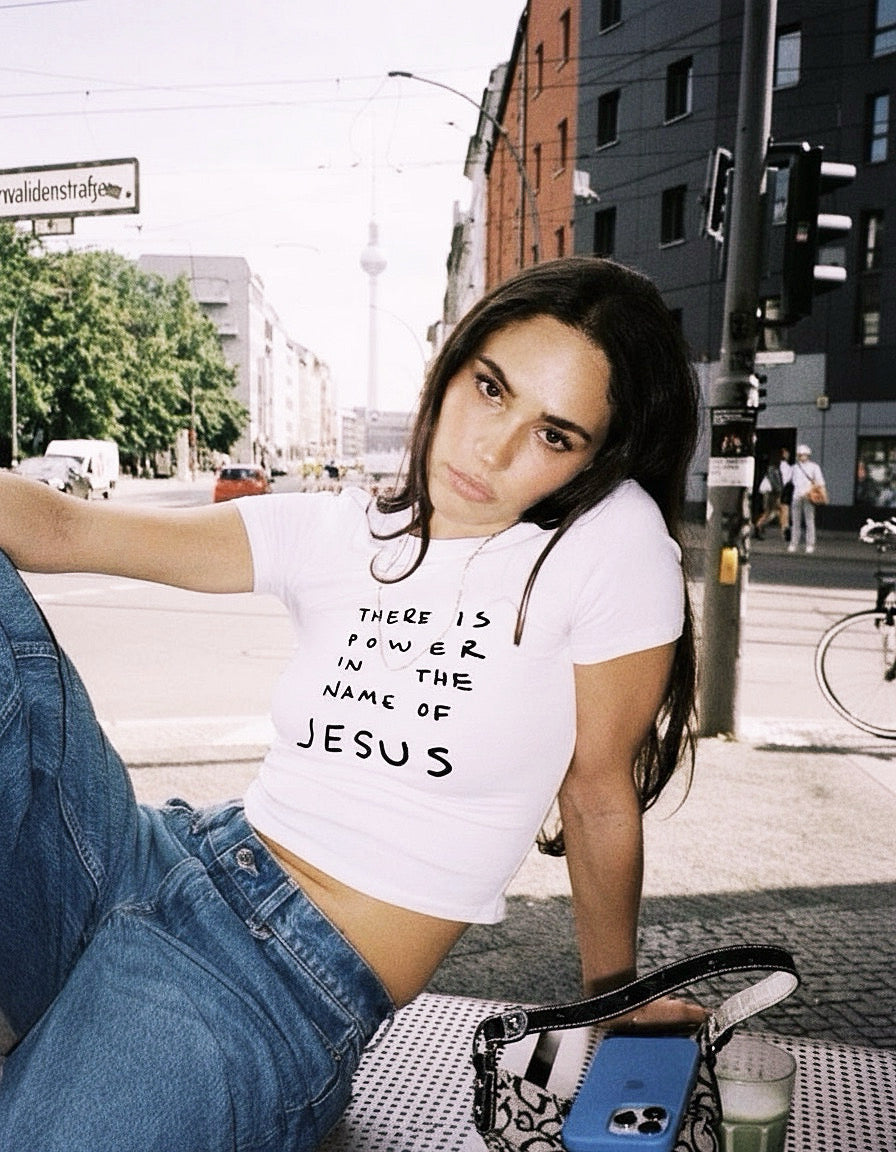 THE TEN COMMANDMENTS CROP TOPS RELIGIOUS CLOTHING 