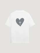 HEART CROSS T-SHIRT - COMMANDMENTS