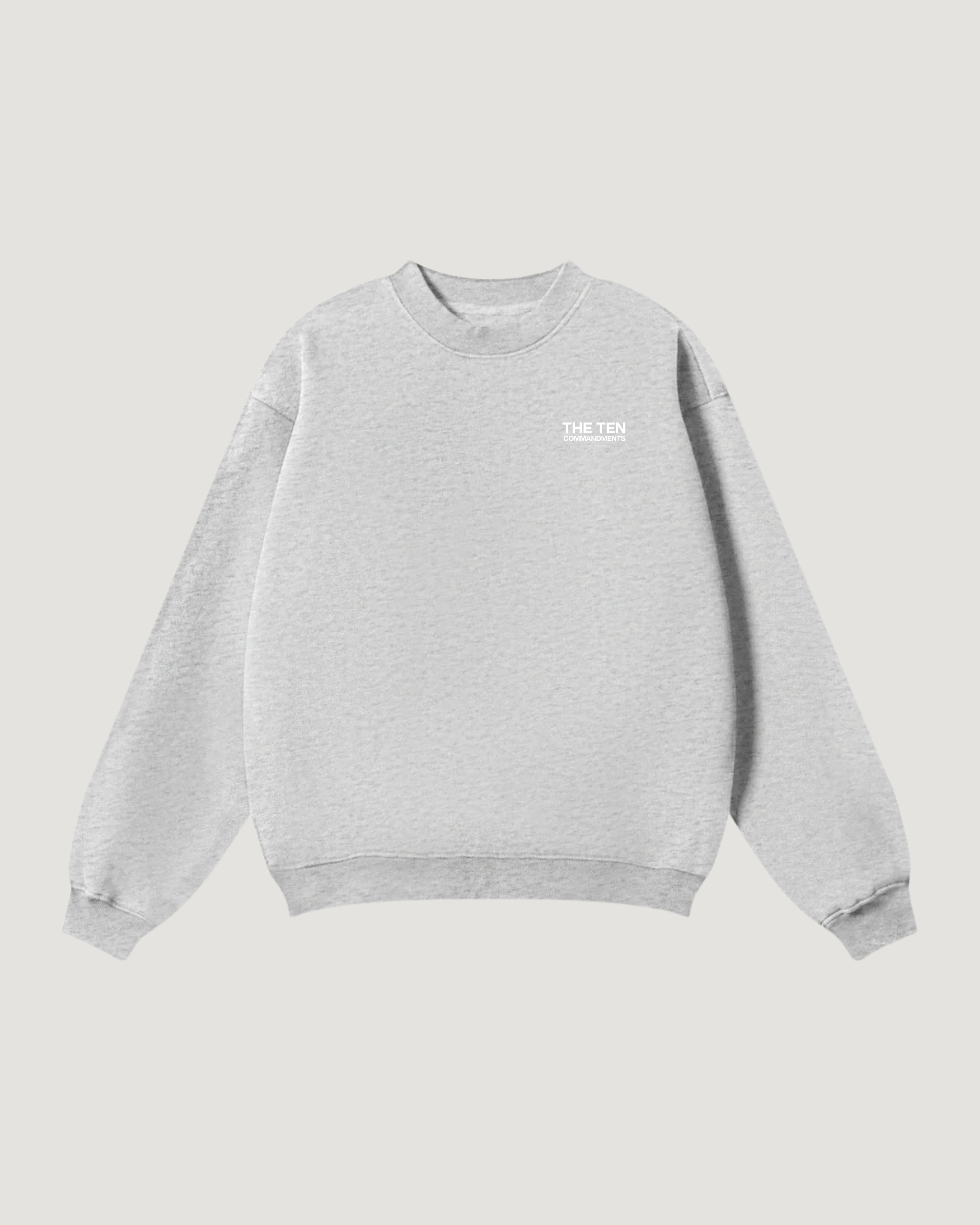 GOD SENT YOU SWEATSHIRT - COMMANDMENTS