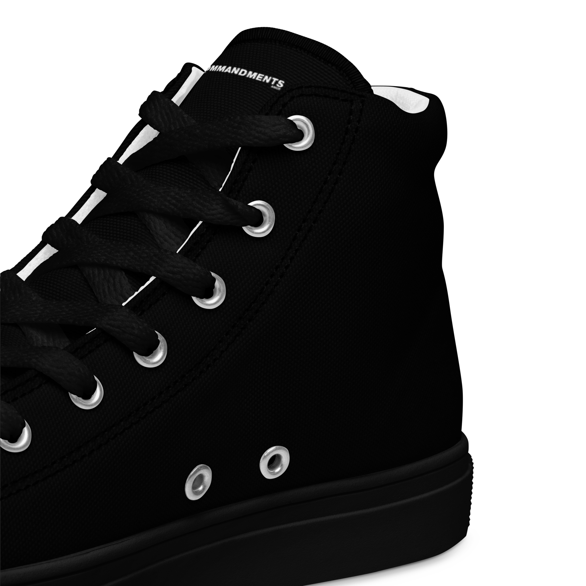 COMMANDMENTS BLACK SNEAKER