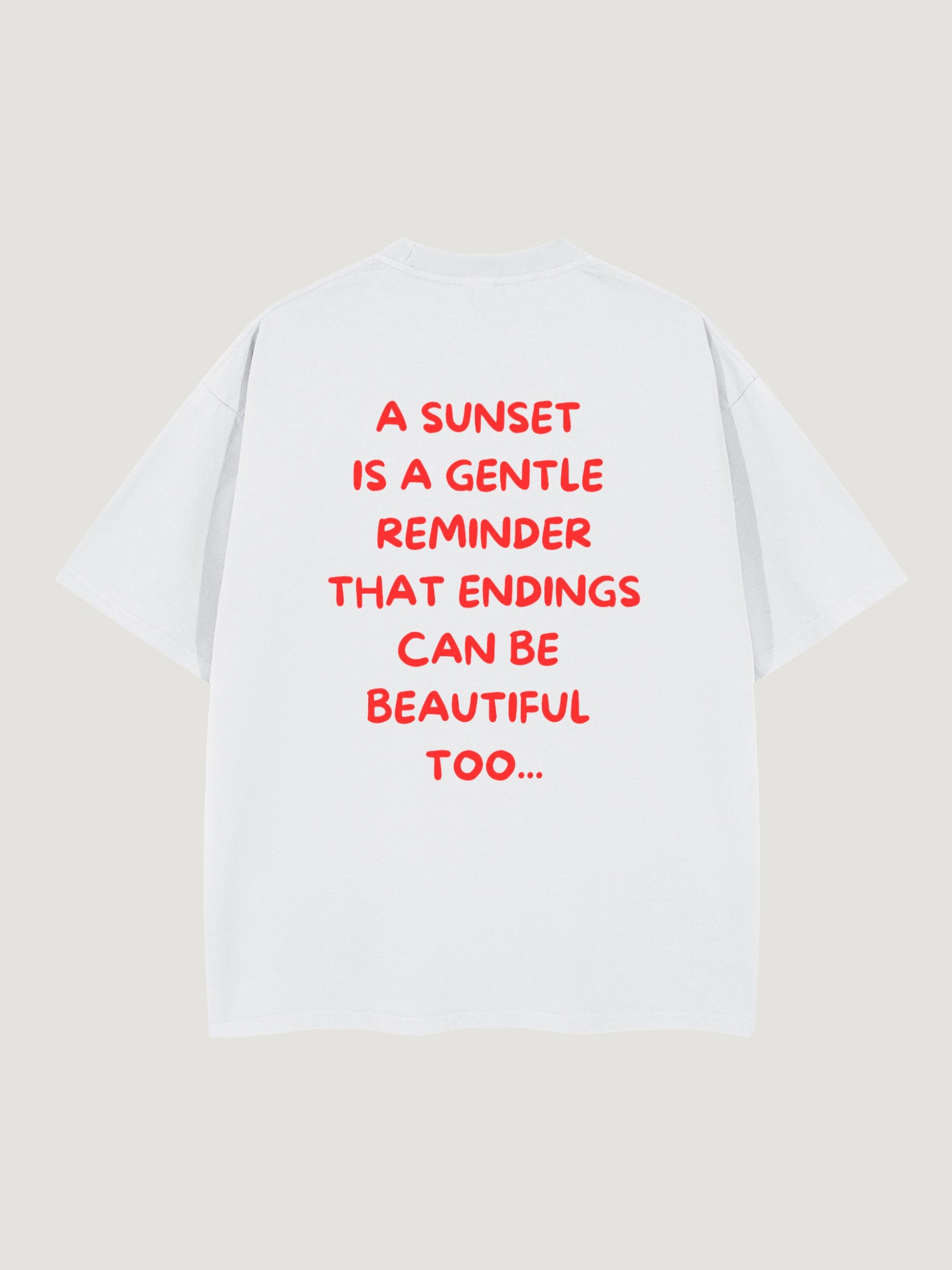 SUNSET T-SHIRT - COMMANDMENTS