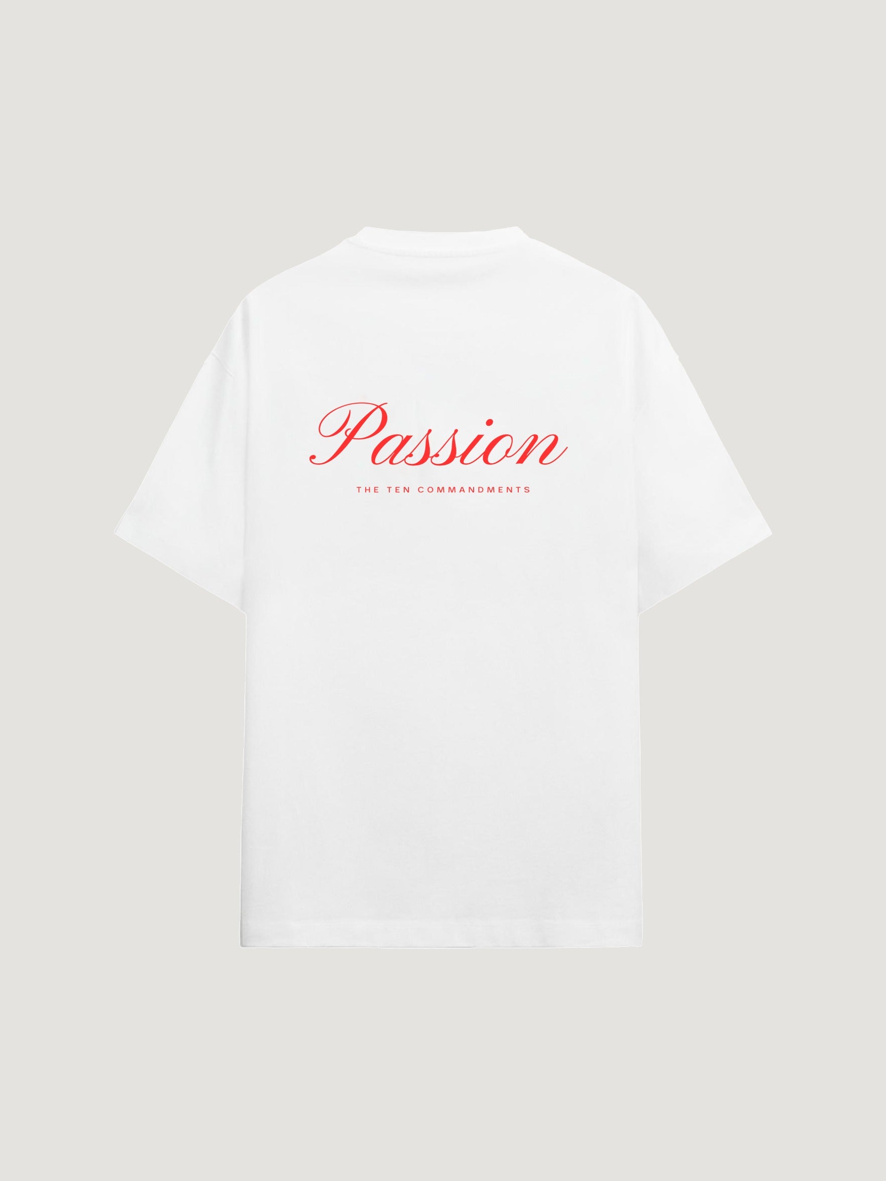 PASSION T-SHIRT - COMMANDMENTS