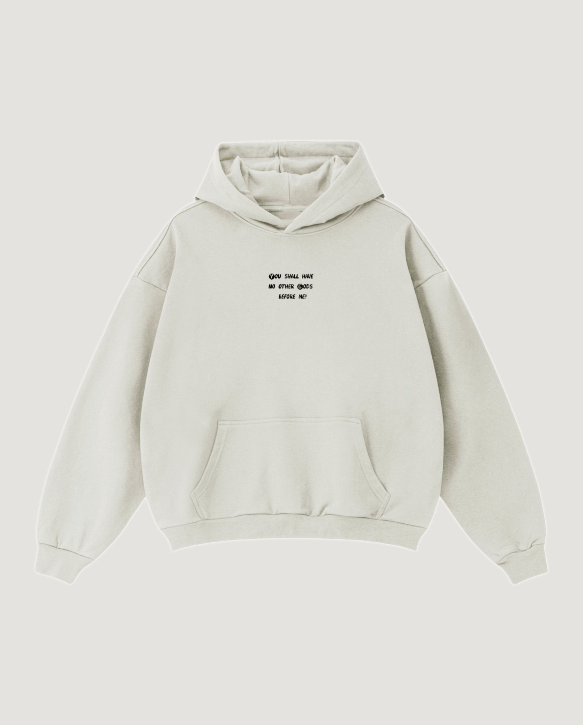 NO OTHER GODS HOODIE - COMMANDMENTS