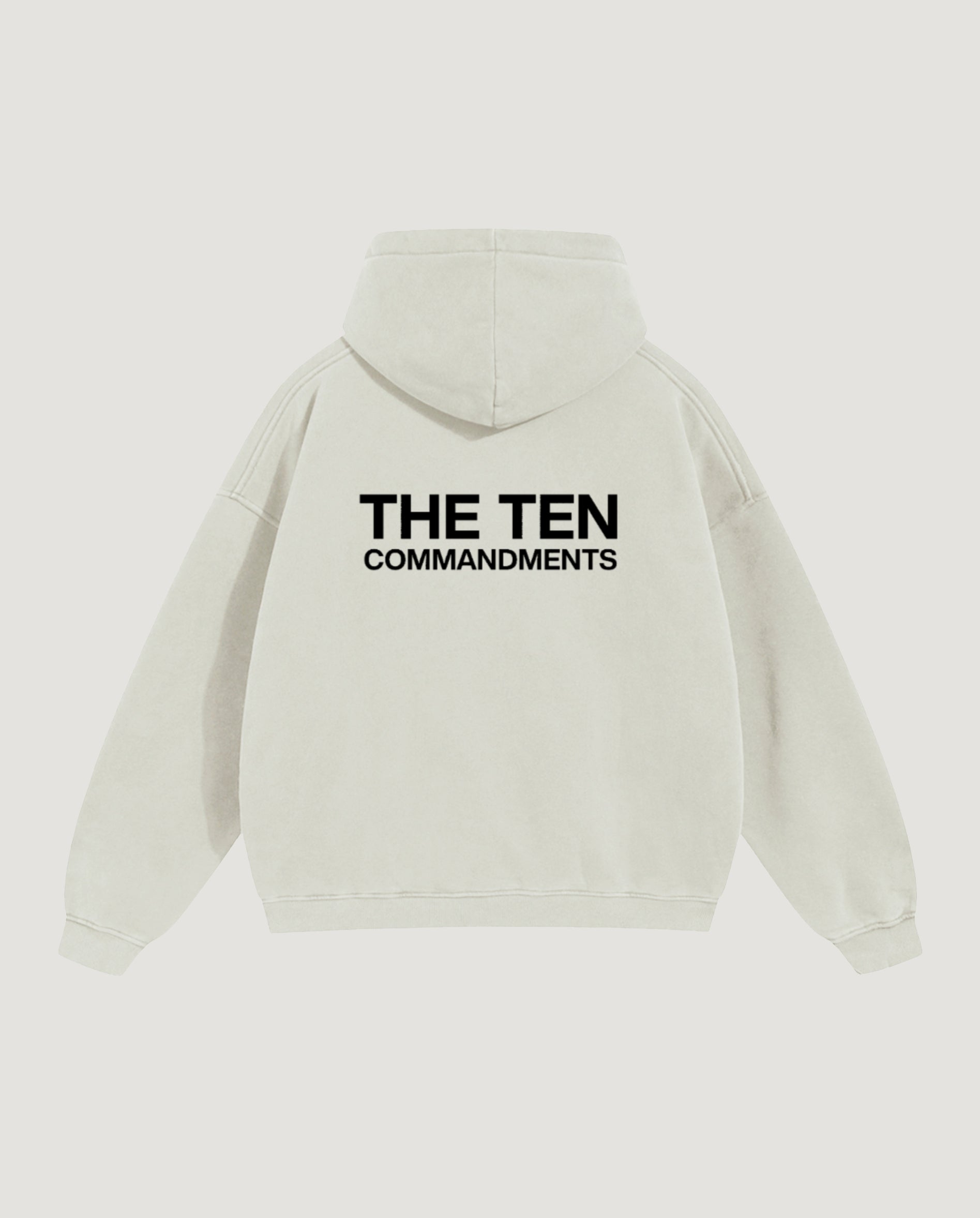 THE TEN HOODIE - COMMANDMENTS