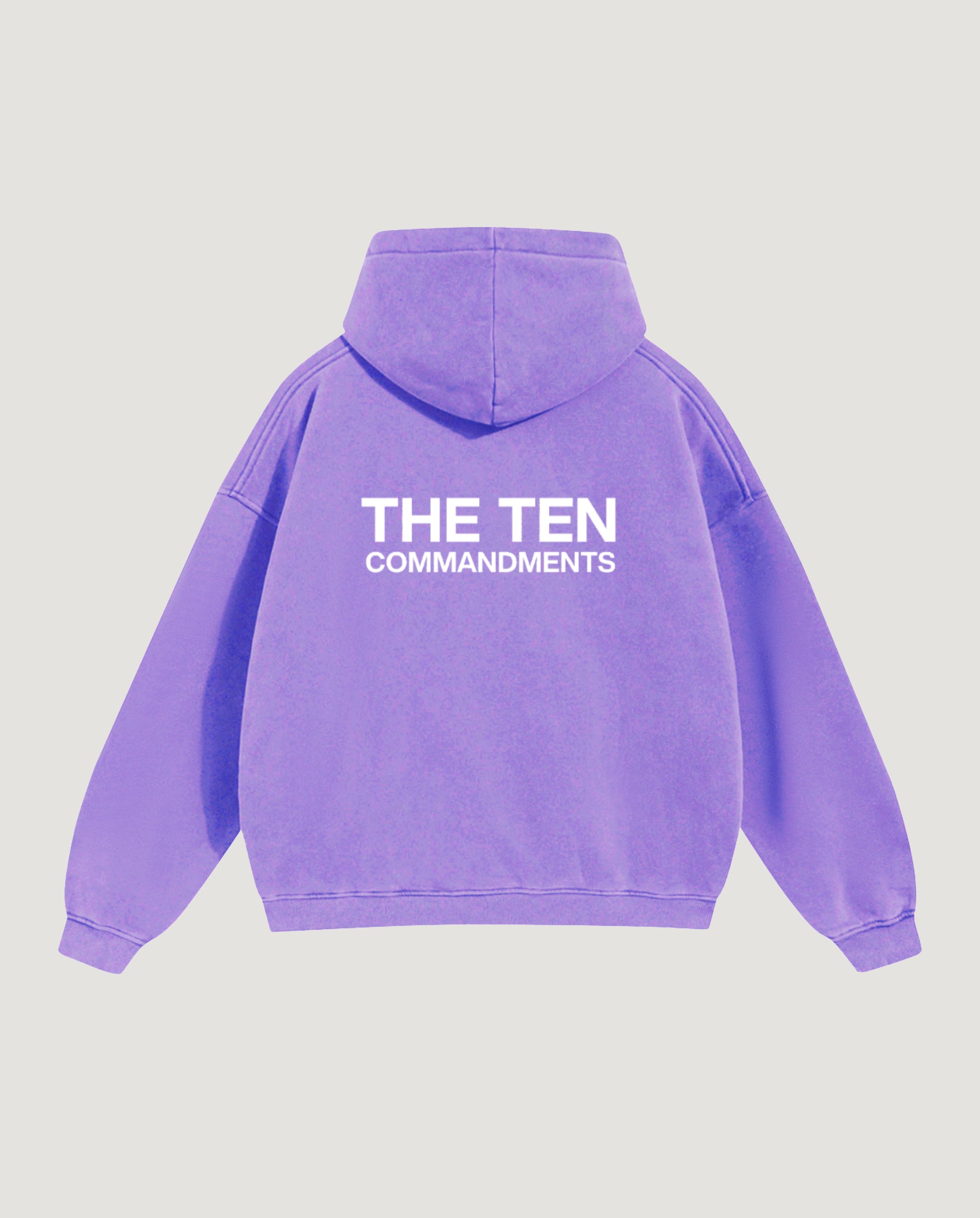 THE TEN HOODIE - COMMANDMENTS