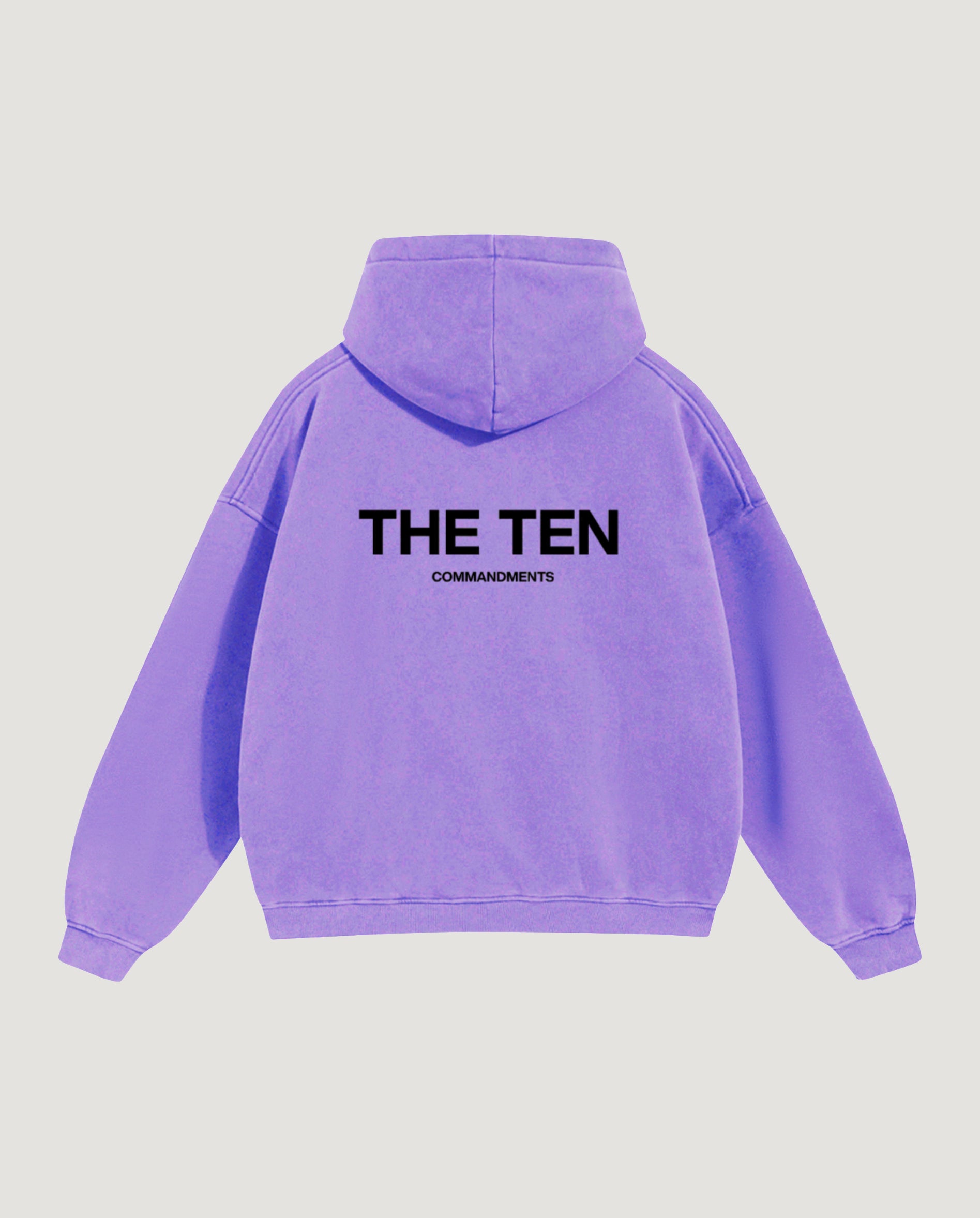 TEN COMMANDMENTS HOODIE - COMMANDMENTS