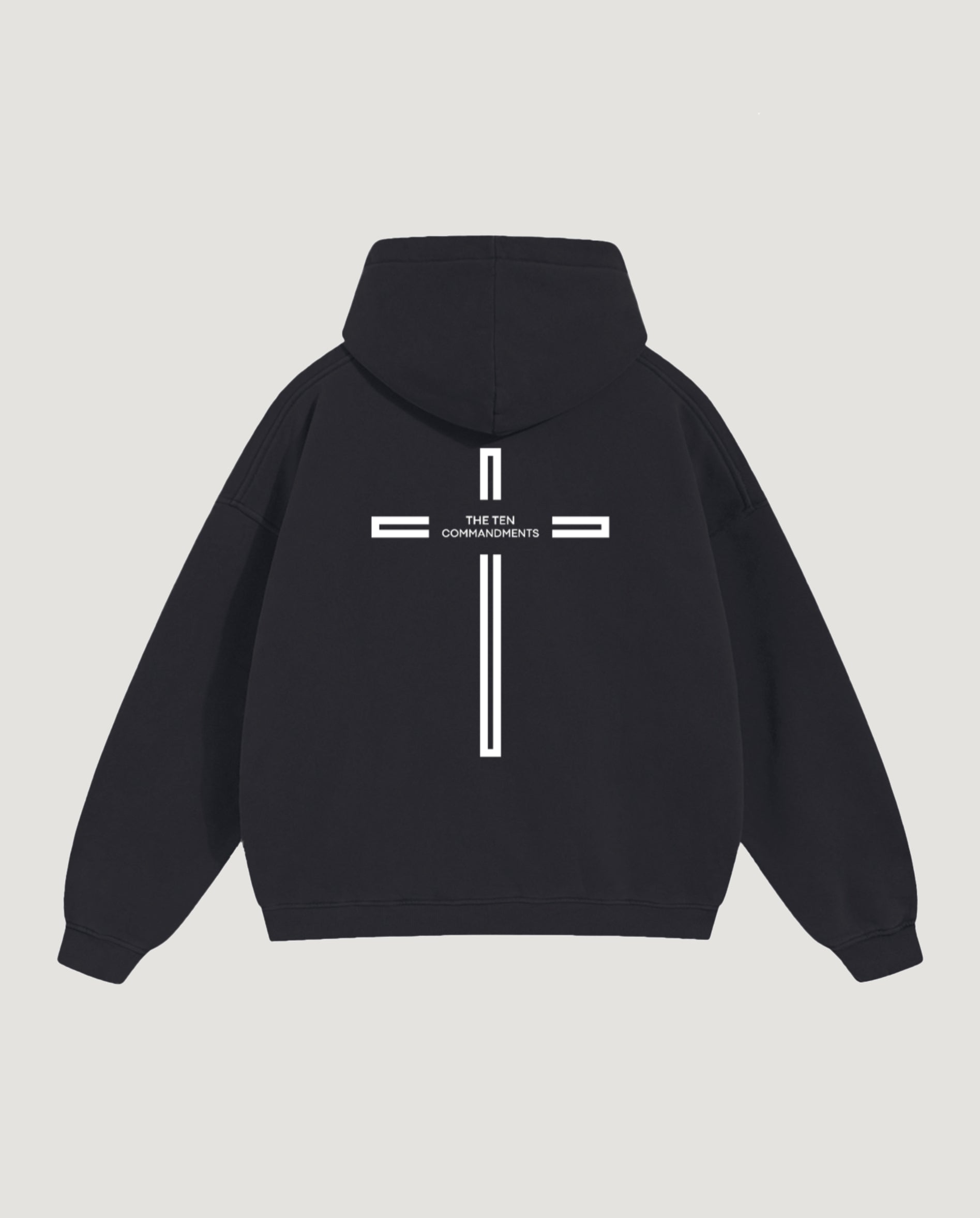 CROSS HOODIE - COMMANDMENTS