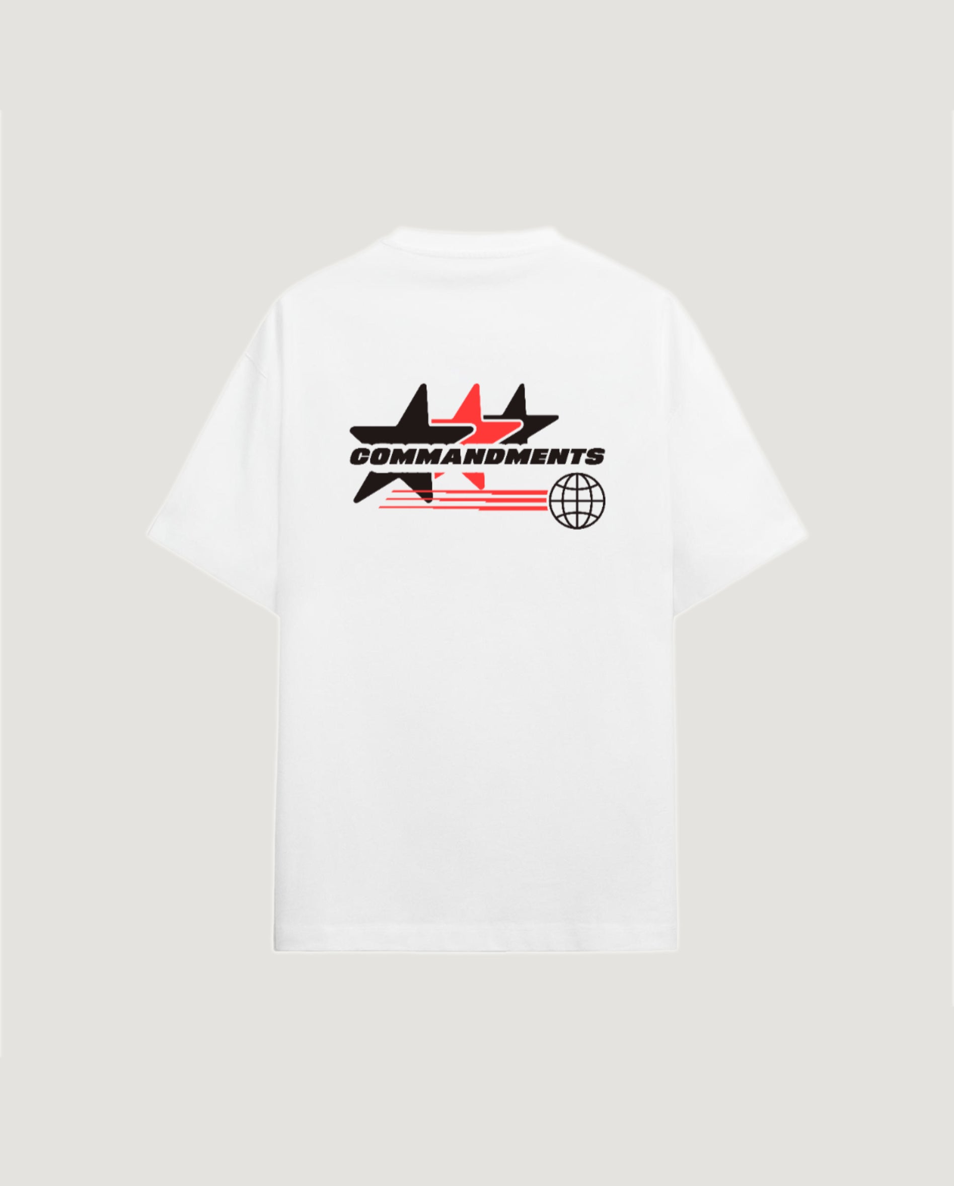 COMMANDMENTS STAR T-SHIRT - COMMANDMENTS